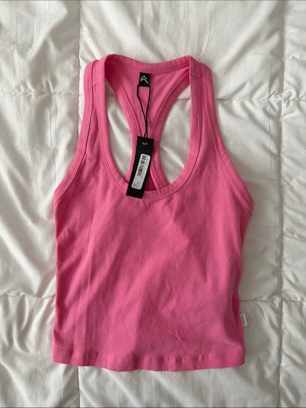 Oner Active Hot Pink Racerback Tank Top